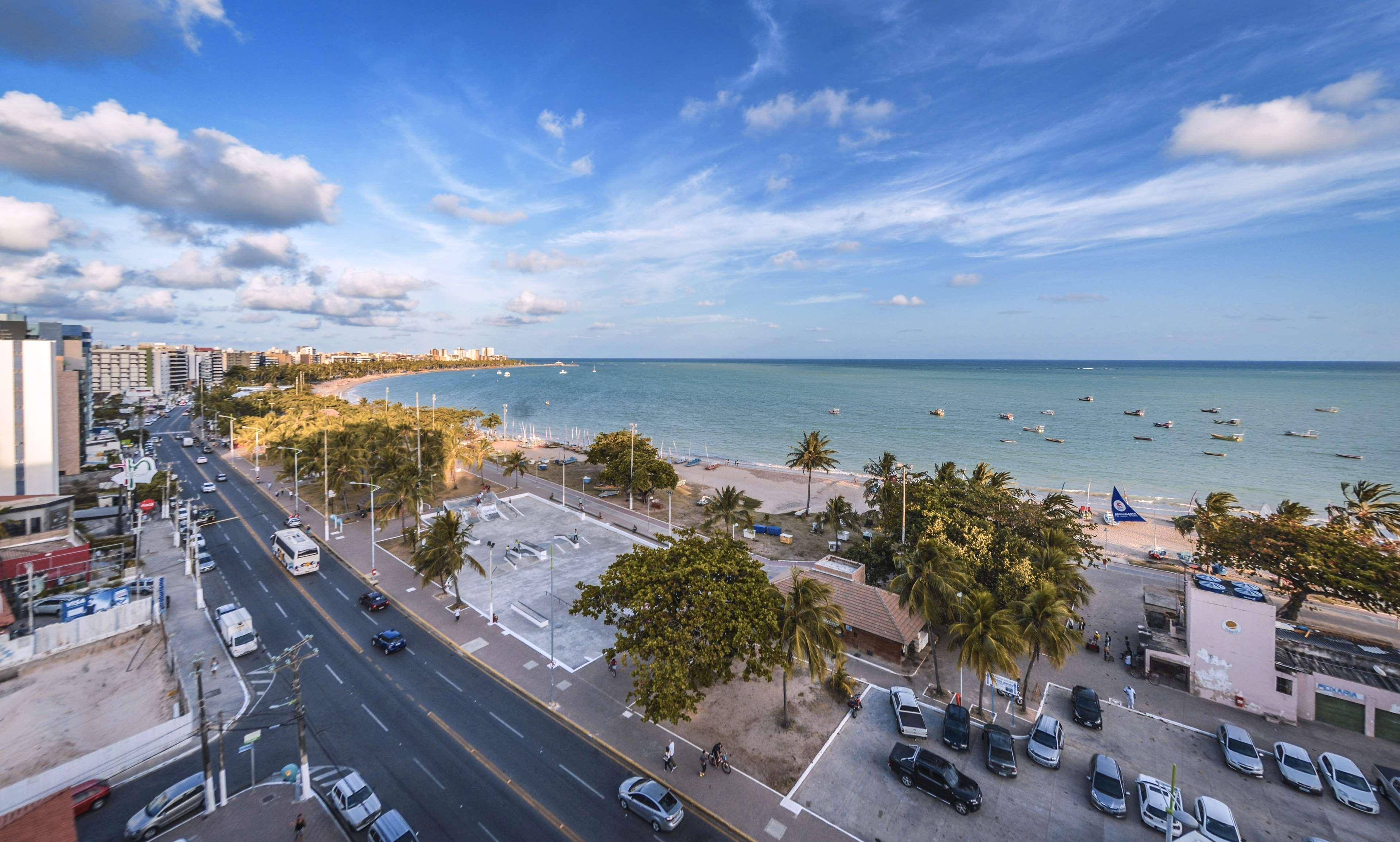 Best Western Premier Maceio Dış mekan fotoğraf Aerial view of the bay