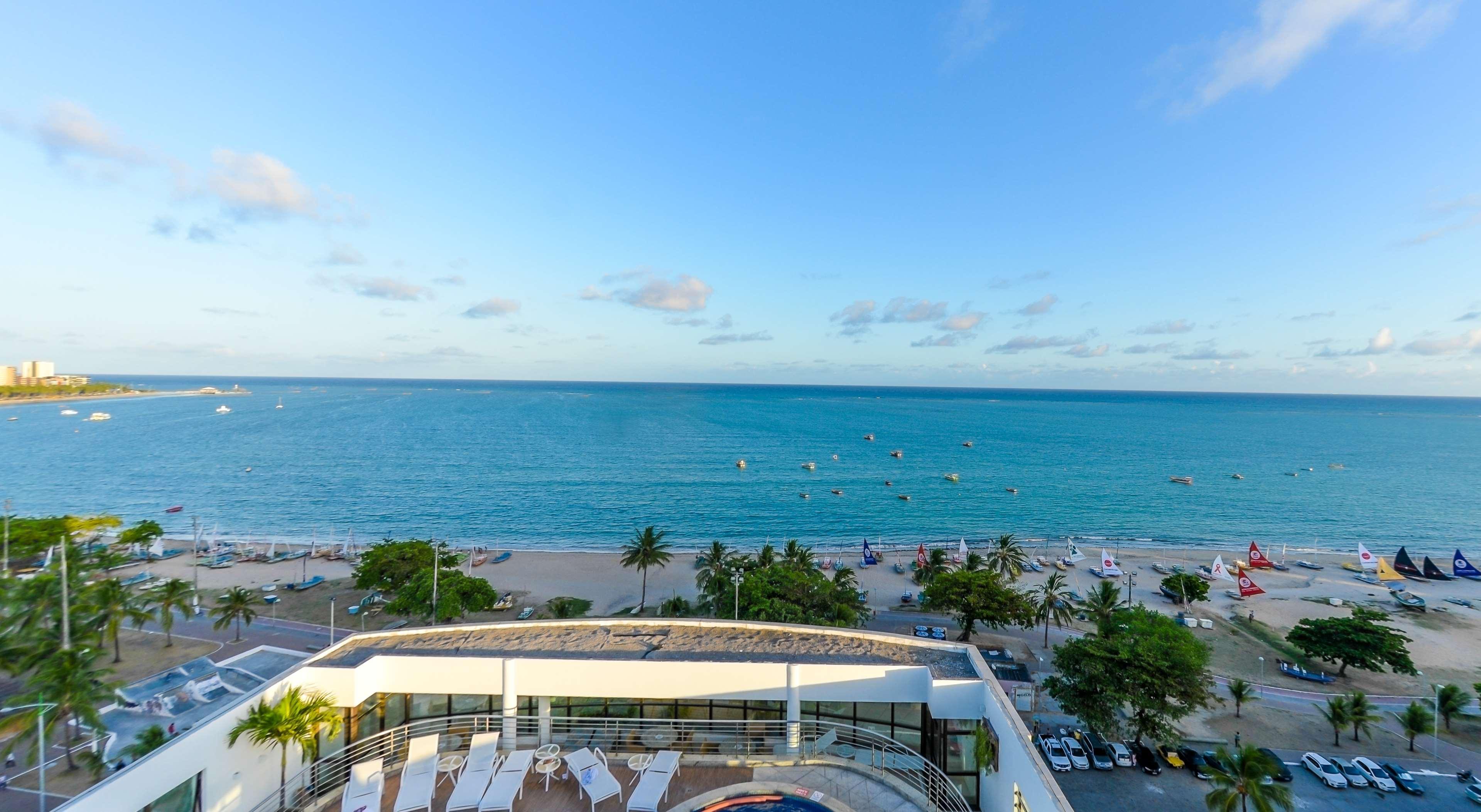 Best Western Premier Maceio Dış mekan fotoğraf View of the beach from the hotel