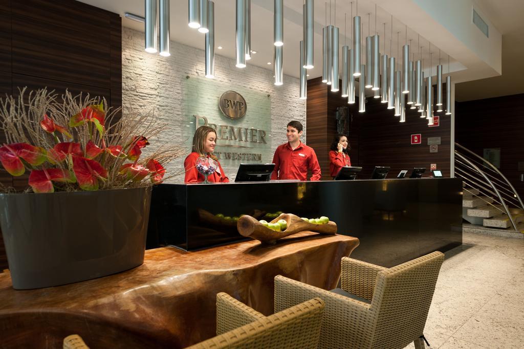 Best Western Premier Maceio Dış mekan fotoğraf Lobby of the hotel